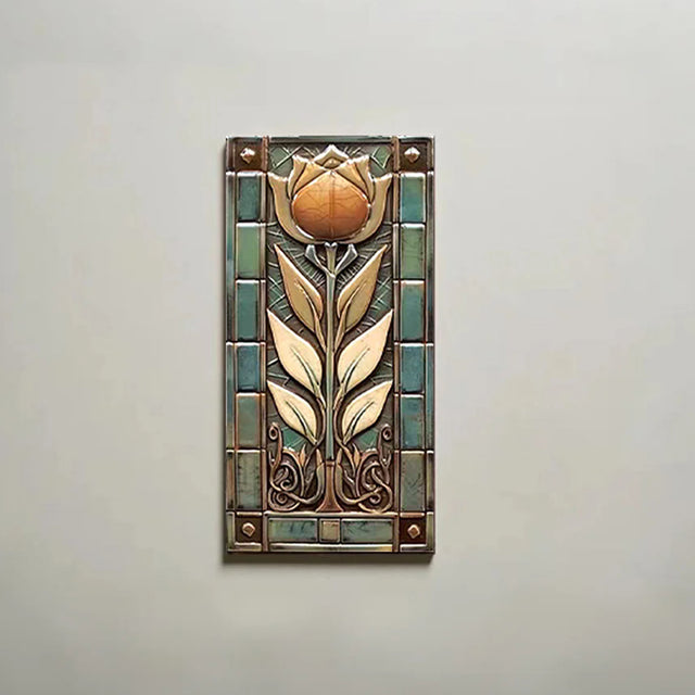 french retro bathroom enamel relief wall tile enamel b