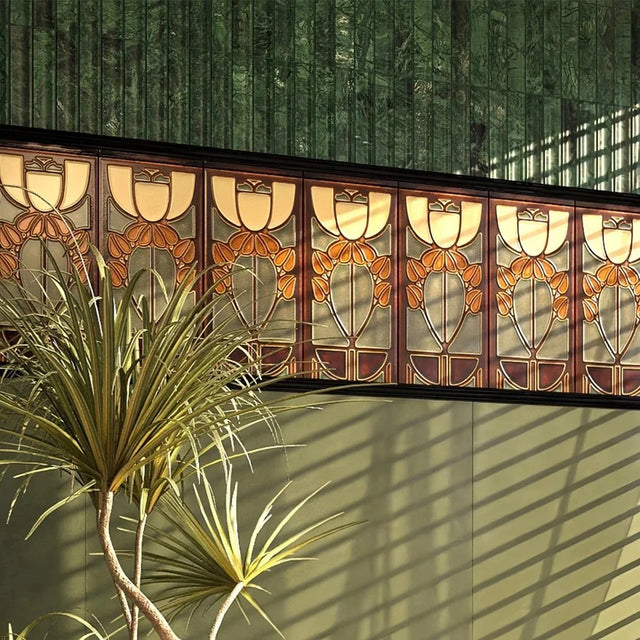 french retro bathroom enamel relief wall tile on the wall