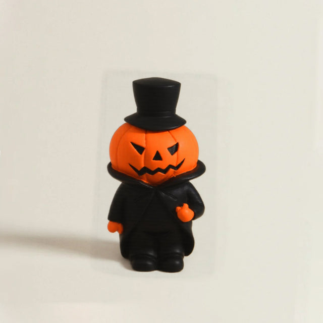 ghost witch doll resin figurine serious pumpkin ghost