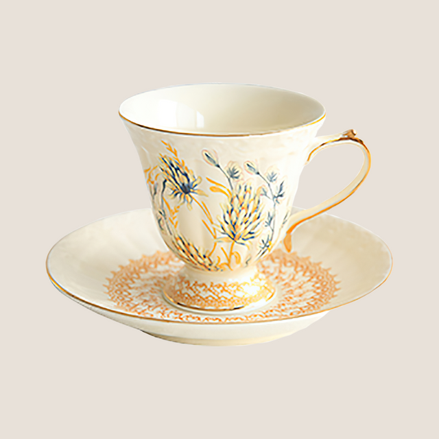 golden-ceramic-coffee-cup