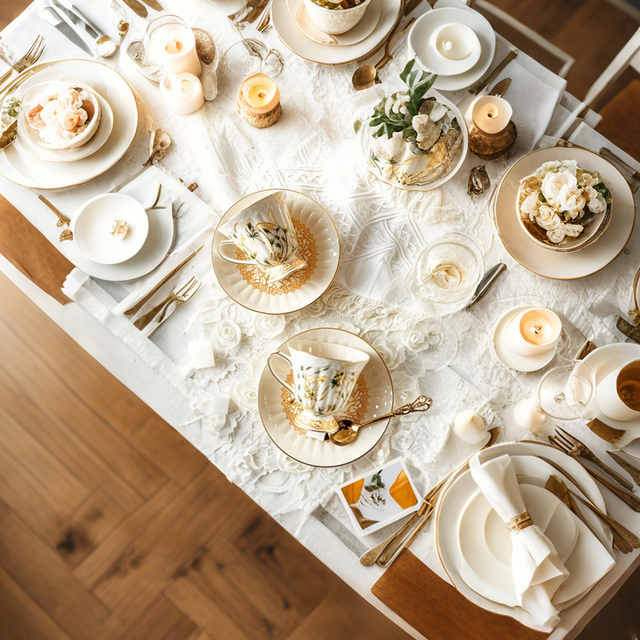 golden-ceramic-coffee-cup-scene