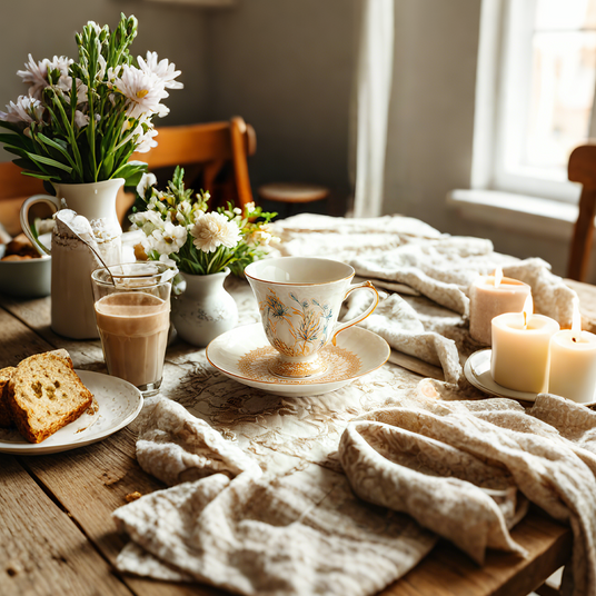 golden-ceramic-coffee-cup-scene