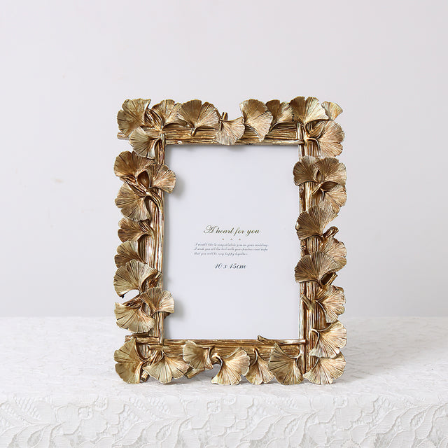 golden-square-resin-ginkgo-leaf-creative-picture-frame-product-0715