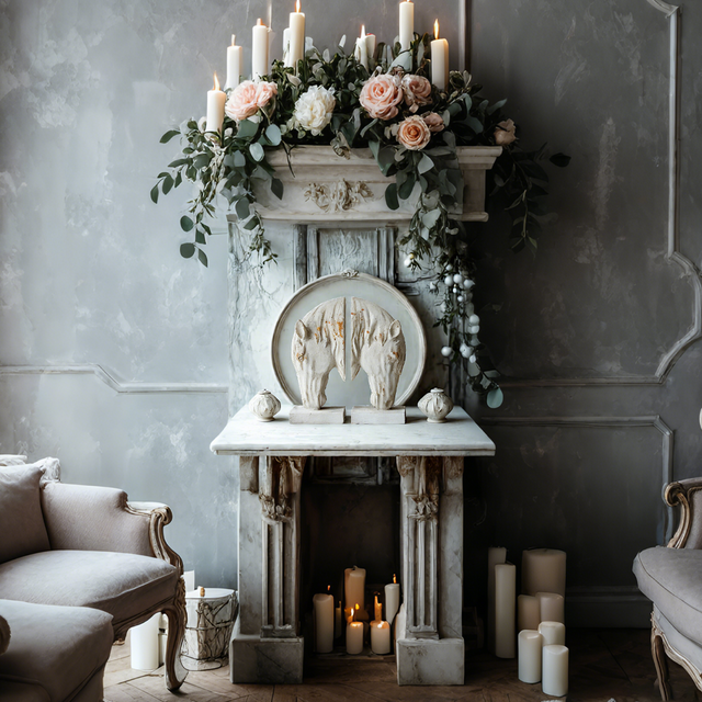 gray resin horse head bookends for decoration