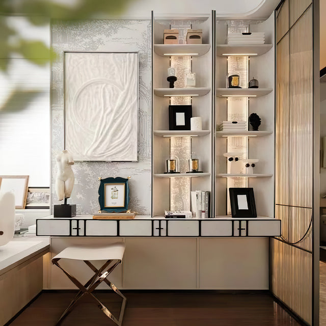 green picture frame on the table