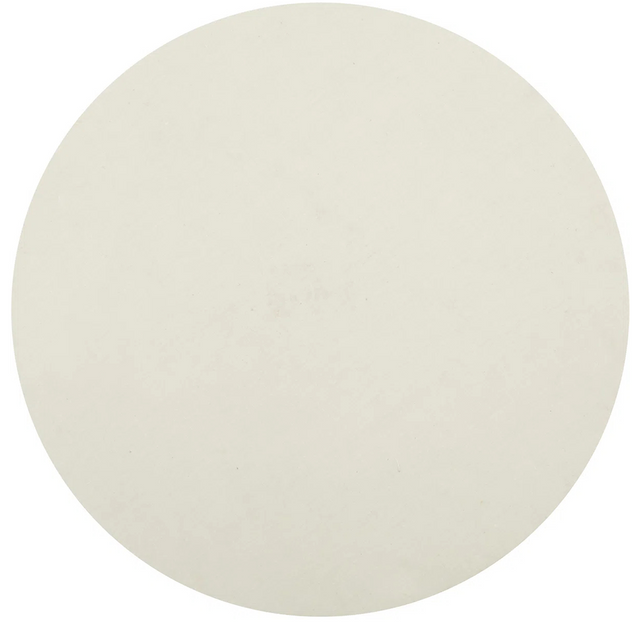 green round glass bead table mat details