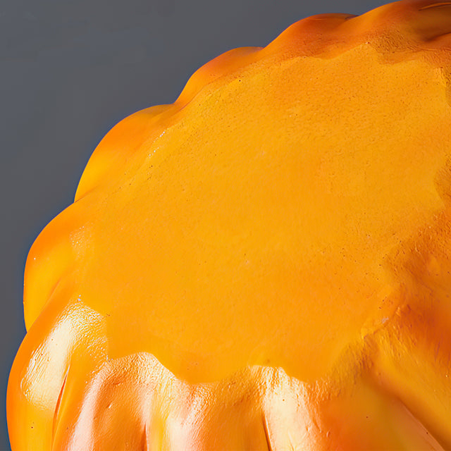 halloween resin pumpkin decor details