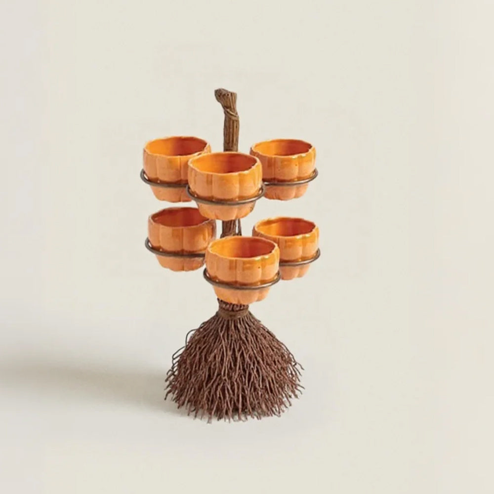 halloween resin pumpkin serving bowls