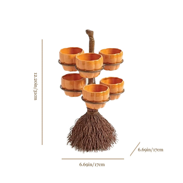 halloween resin pumpkin serving bowls size chart