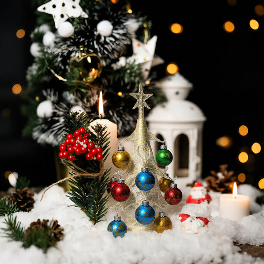 hand blown glass christmas tree as christmas decor