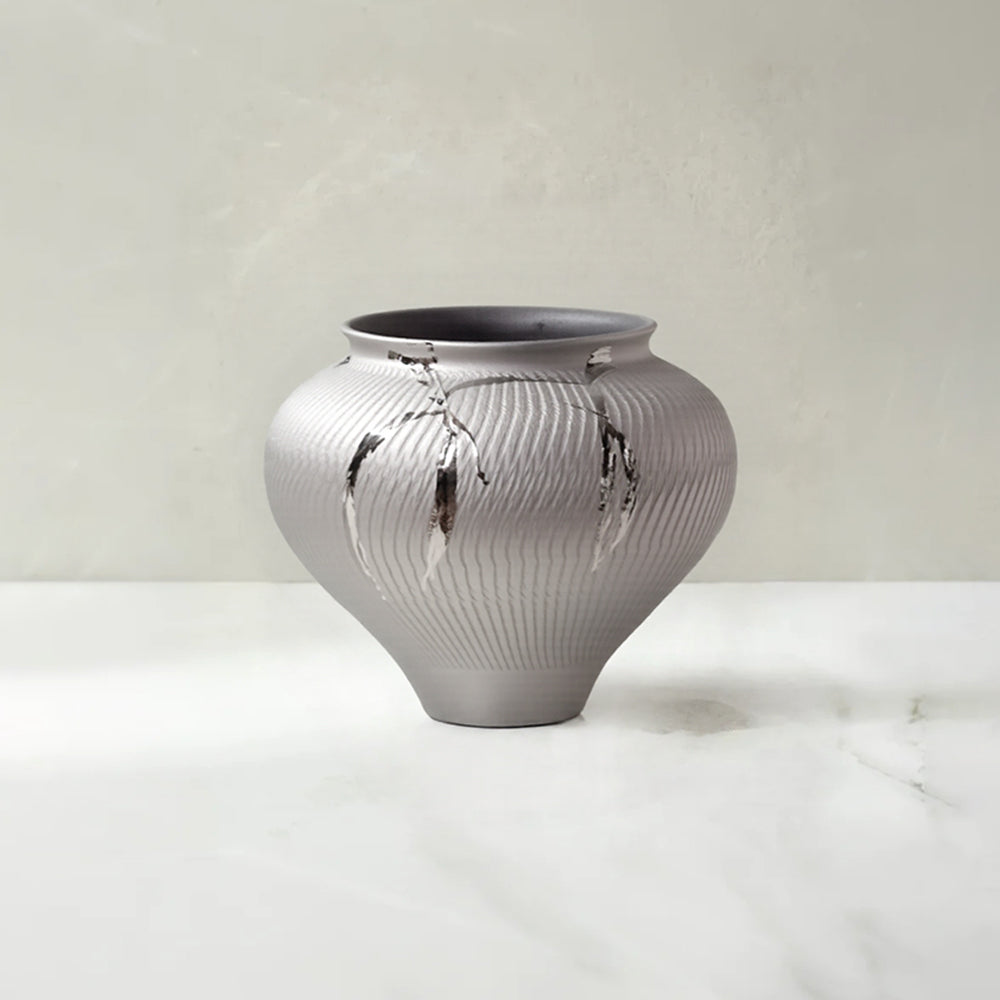 handcrafted decorative ceramic vase
