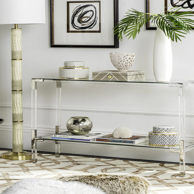 hollow lattice resin decorative bowl ornament in the living room