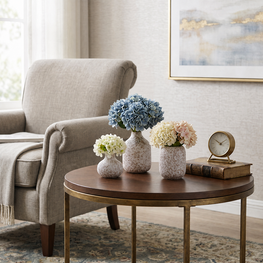 living room coffee table vase