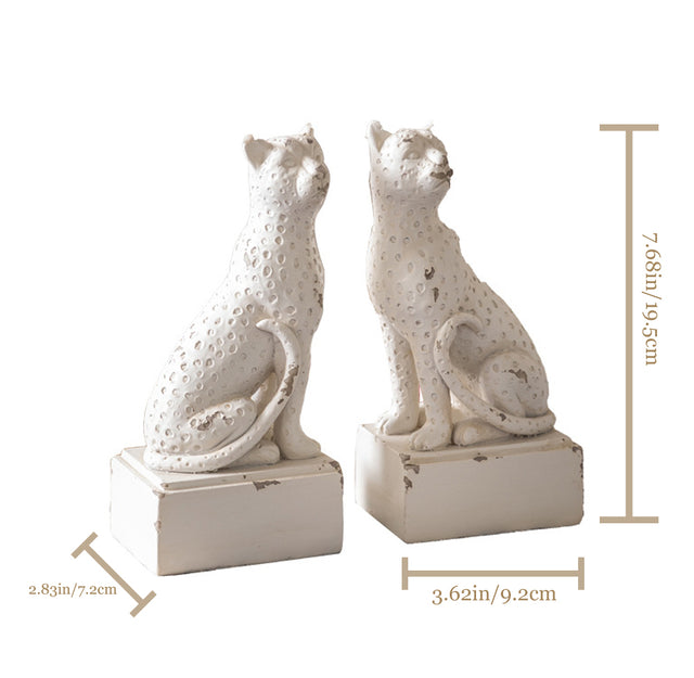 Decorative Animal Bookends - Set of 2