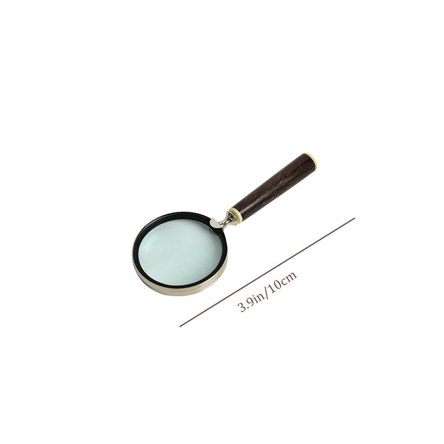 magnifying glass size chart