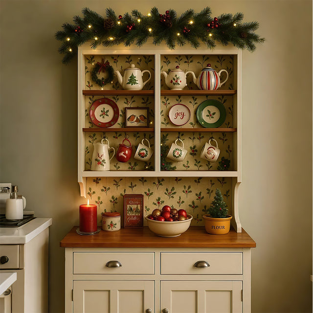 mini aluminum tea storage canister in bowls