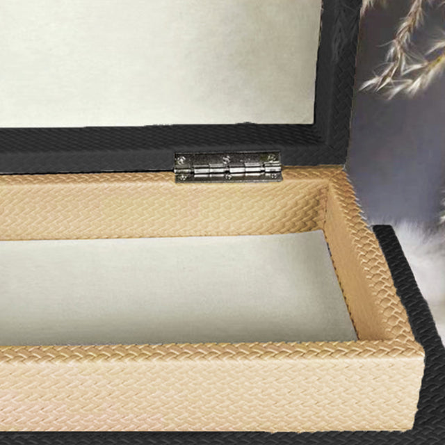 minimalist windmill patterned decorative storage box set details