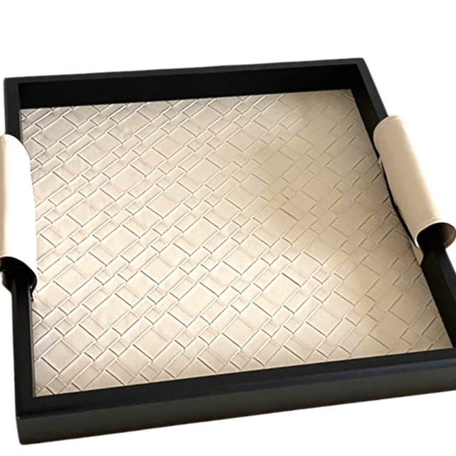 modern-luxury-woven-leather-and-wooden-square-tray-with-handles-close-up-071501