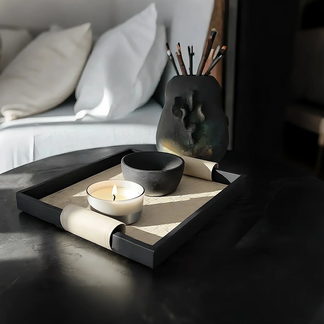 modern-luxury-woven-leather-and-wooden-square-tray-with-handles-scene-071502