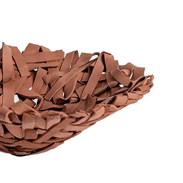 modern minimalist resin fruit bowl details