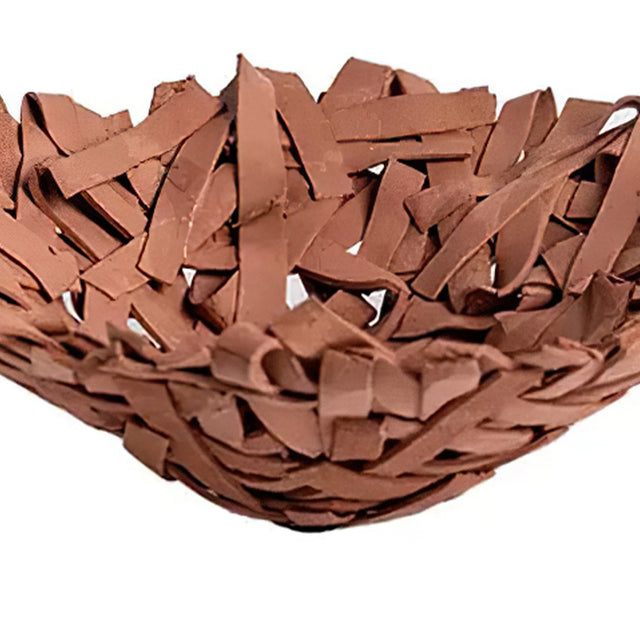 modern minimalist resin fruit bowl details