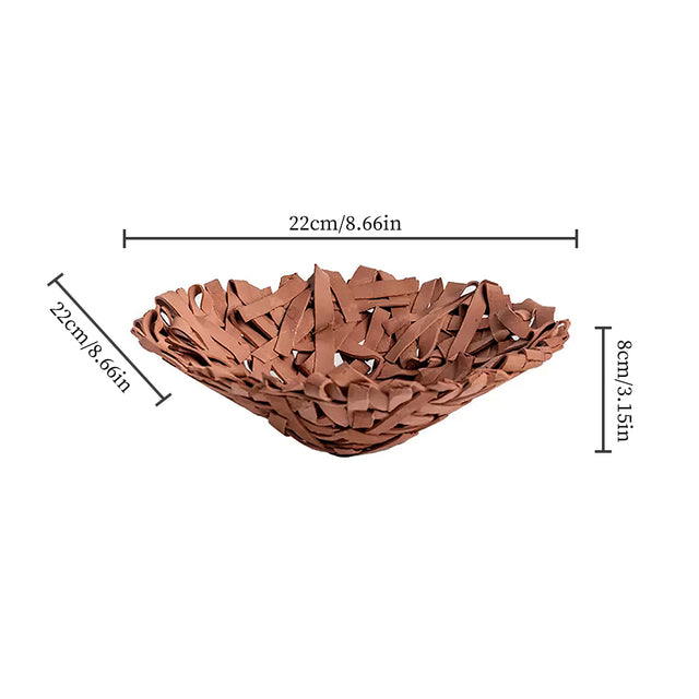 modern minimalist resin fruit bowl size chart