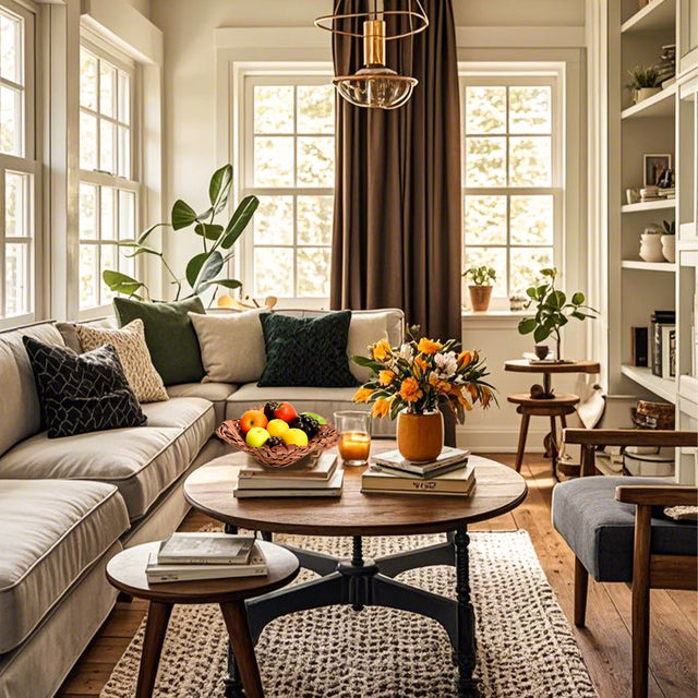 modern minimalist resin fruit bowl with fruits