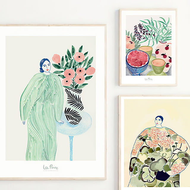 morandi canvas wall decorative painting details