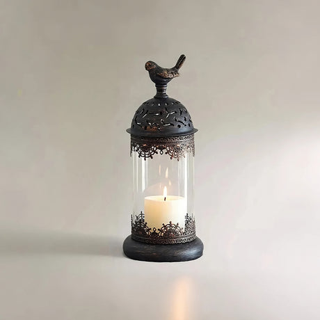 moroccan style ironwork perfumed small candle holder