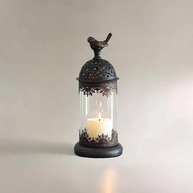moroccan style ironwork perfumed small candle holder