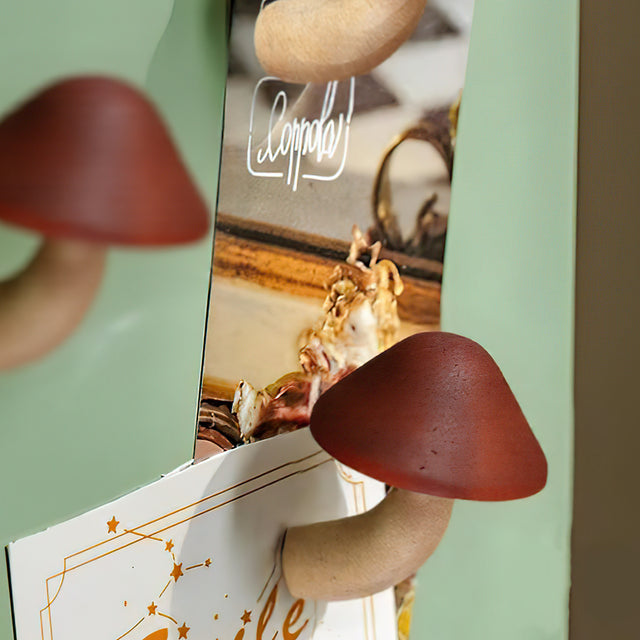 mushroom refrigerator magnet details