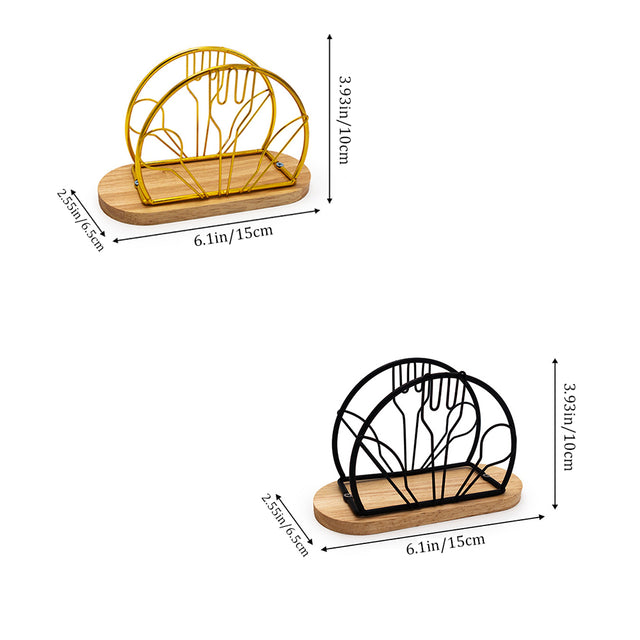 napkin holder size chart