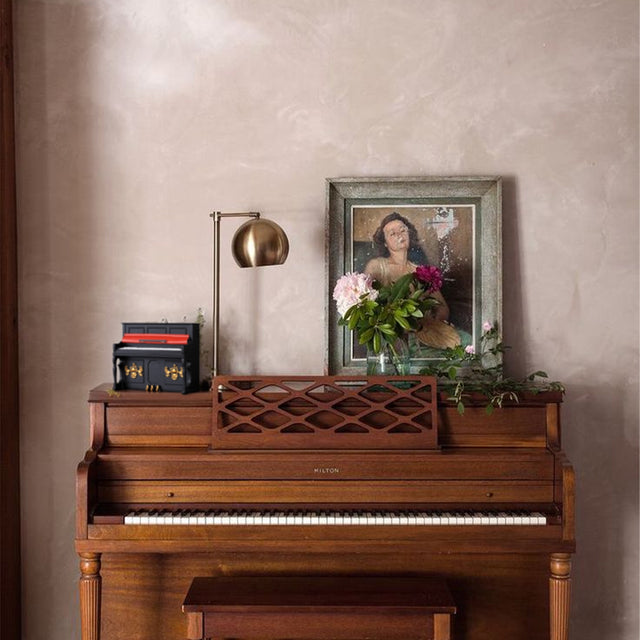 piano decor on the piano