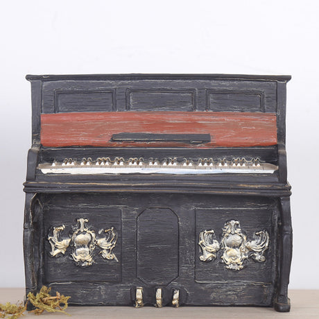 piano decor on the table