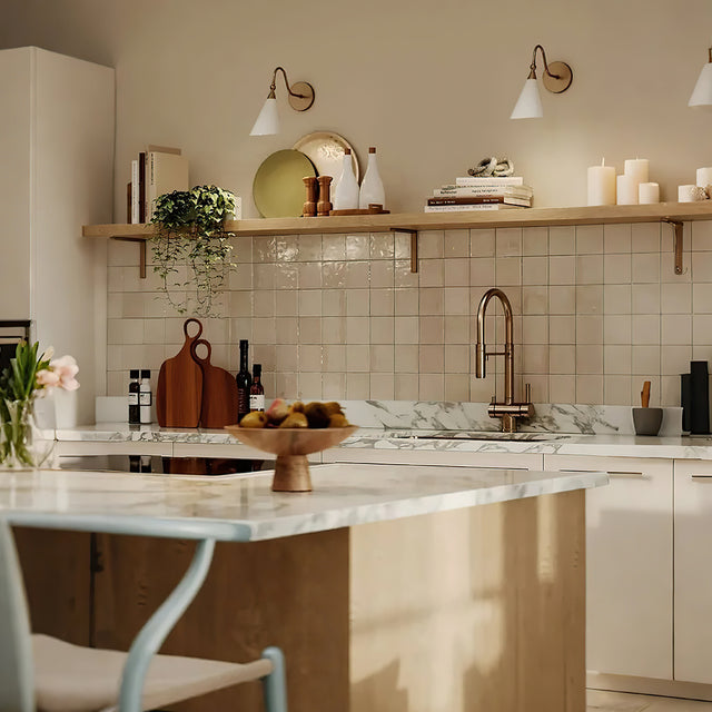 premium black walnut couple's cutting boards in the kitchen