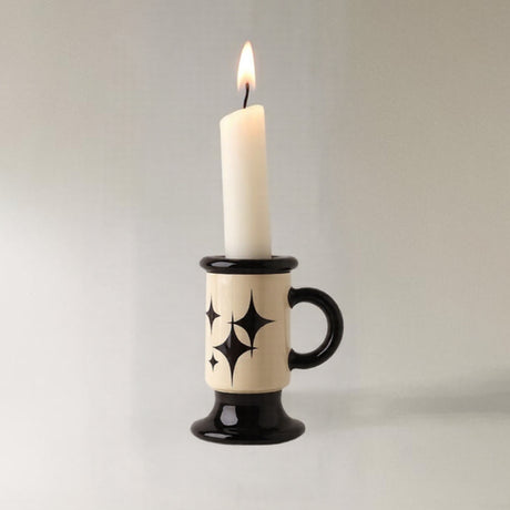 premium vintage style ceramic candle holder
