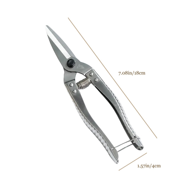 pruning shears sizechart