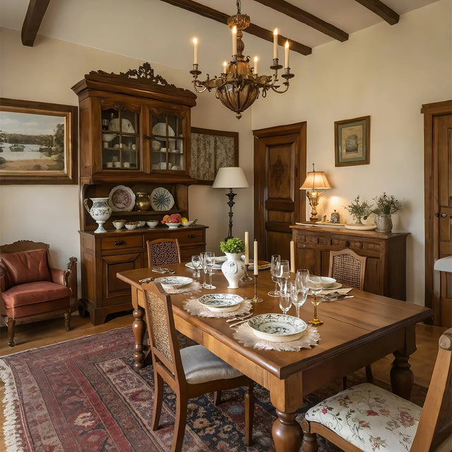 pvc table mat on the dining table 3