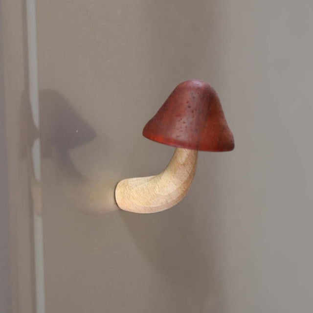 red mushroom refrigerator magnet