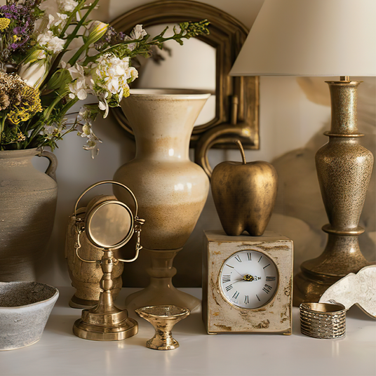 resin apple shaped decorative ornament art piece