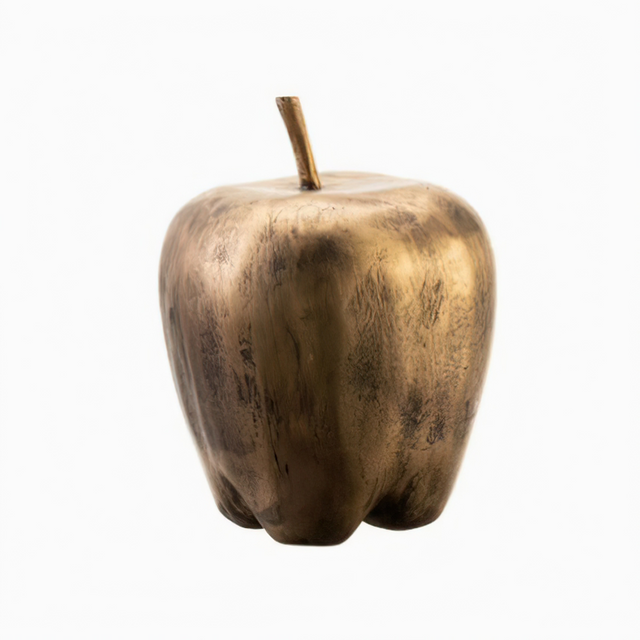 resin apple shaped decorative ornament details