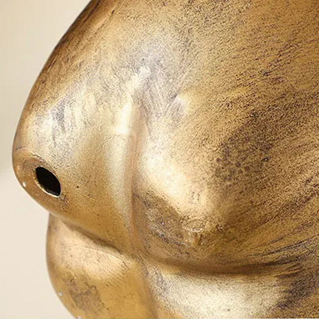 resin apple shaped decorative ornament details