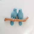 resin bird decorative wall hook