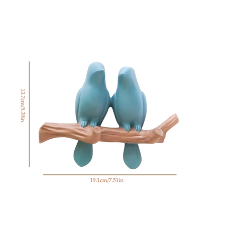 resin bird decorative wall hook size chart