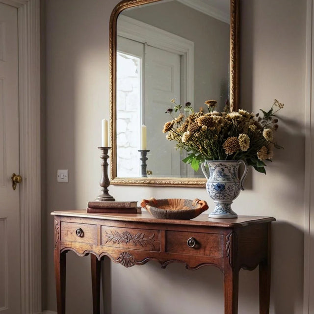 retro home rattan storage basket in the living room