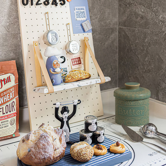 retro relief ceramic butter storage crock together with desserts