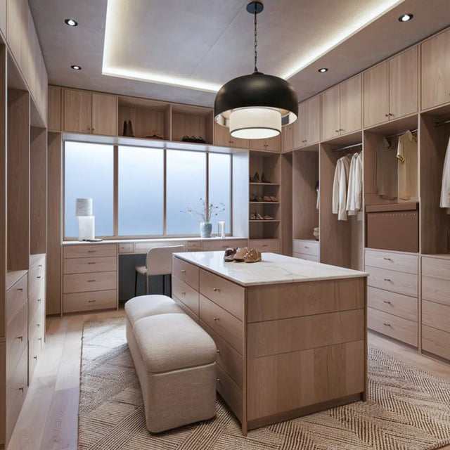 rivet accent foldable storage bin with lid in the cloakroom