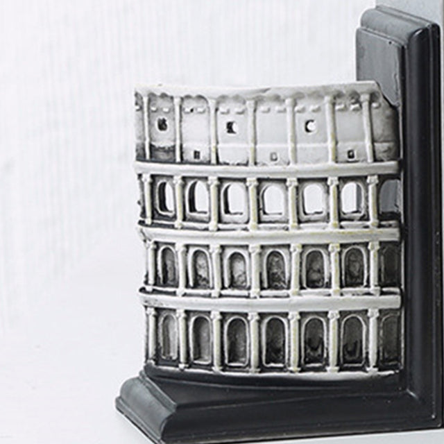 roman arena triumphal arch resin bookends