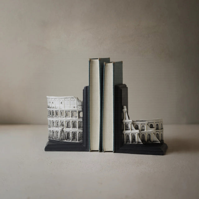 roman arena triumphal arch resin bookends