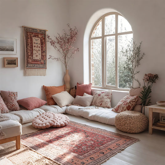 round thickened biscuit seat cushion as decor